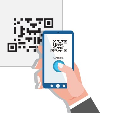 Telefon fotoğrafını yakalama Qr kodu