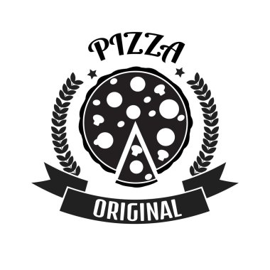 Pizza teslim logosu.