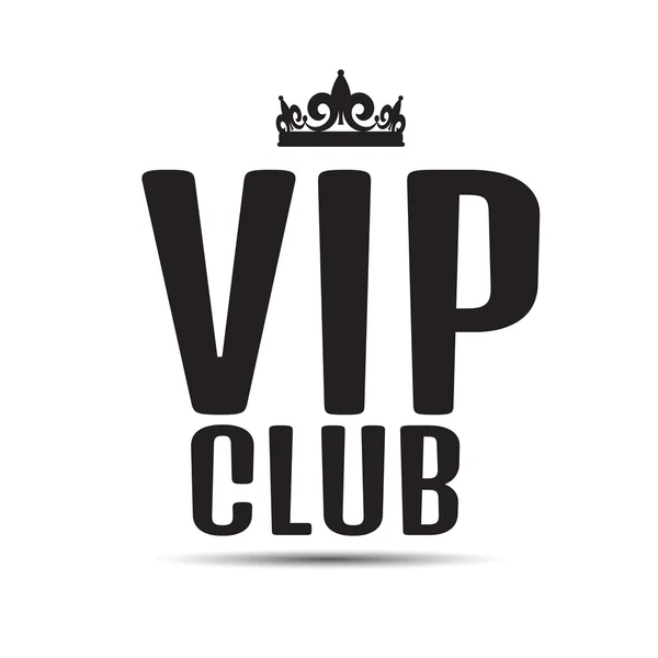 Vip-Club-Logo — Stockvektor