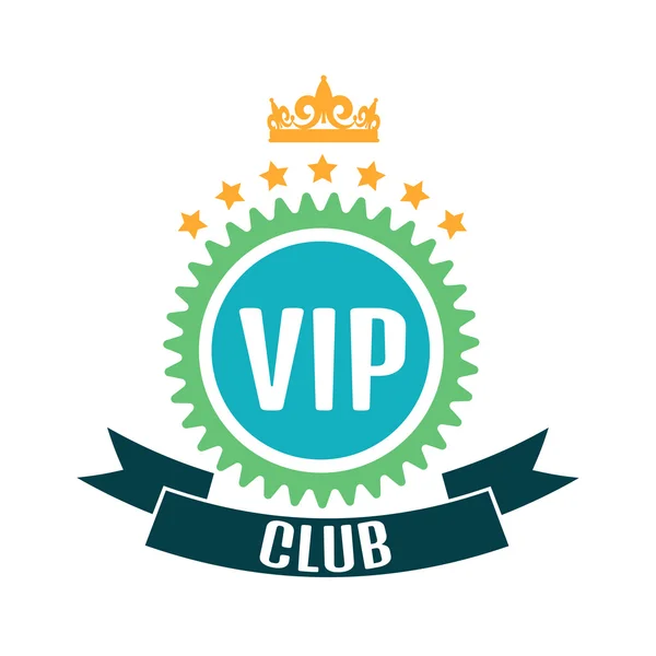 Logo klubu VIP — Stockový vektor