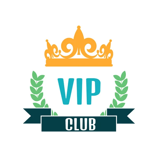 Logo del club VIP — Archivo Imágenes Vectoriales