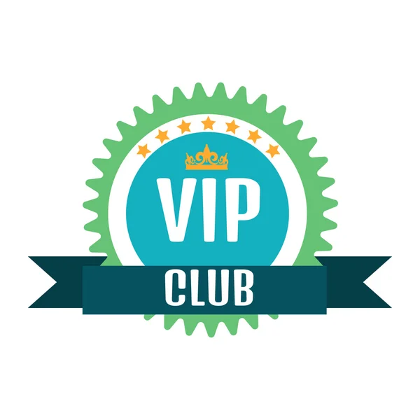 VIP club logo — Stock Vector