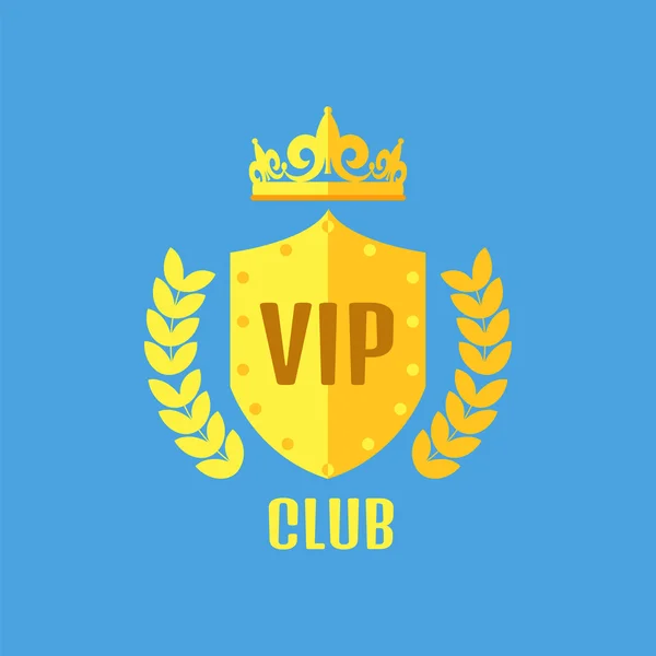 Vip 俱乐部徽标 — 图库矢量图片