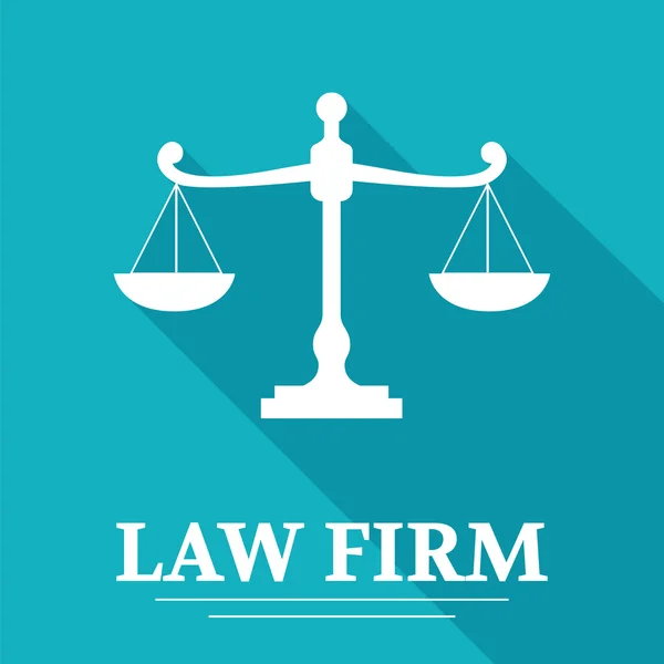Логотип юридической фирмы — стоковый вектор