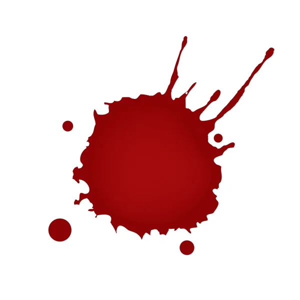 Gerçekçi kan splatters — Stok Vektör