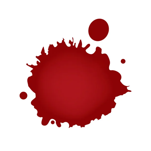 Gerçekçi kan splatters — Stok Vektör