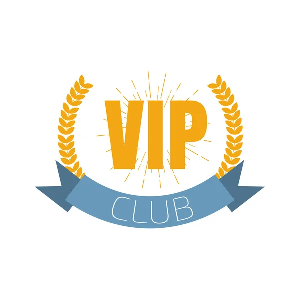 Logo del club VIP — Archivo Imágenes Vectoriales