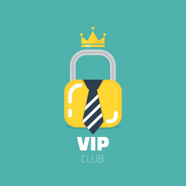 VIP club logotyp — Stock vektor