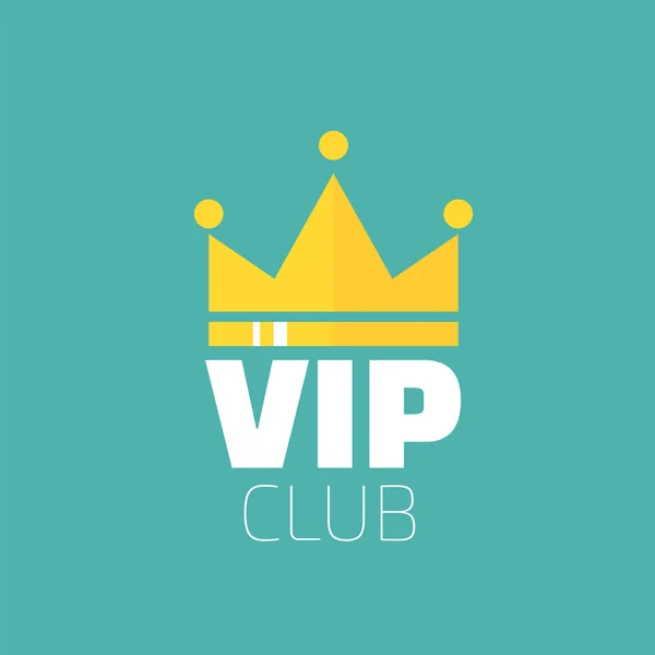 Logo VIP club — Vettoriale Stock