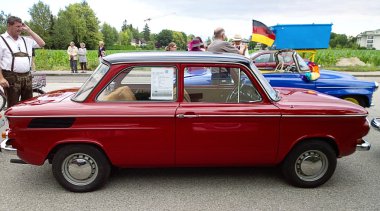Klasik eski model araba Nsu Prinz Almanya'da üretilen yıl 1958-1973.