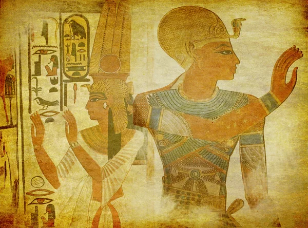 Antiguo Egipto pinturas fondo de pantalla — Foto de Stock