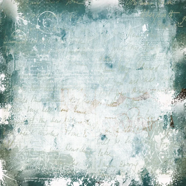 Grunge beyaz yeşil çizik duvar grafiti ile