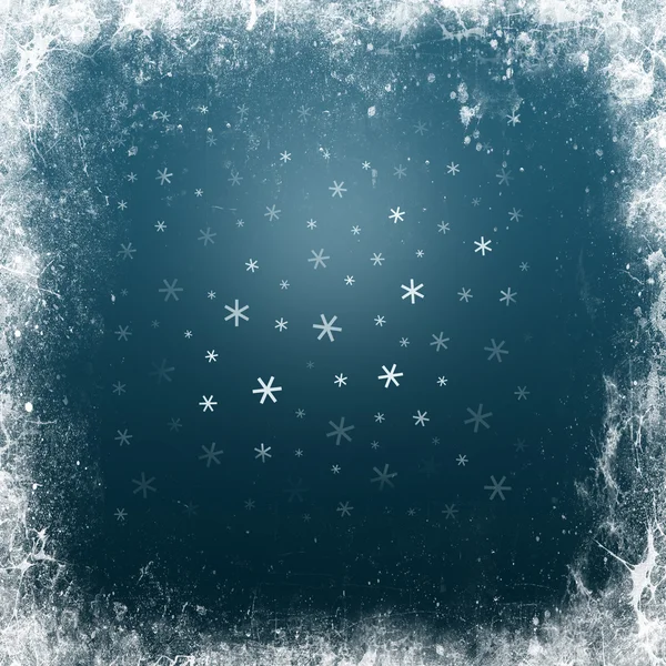 kar ve çerçeve ile gökyüzü arka plan