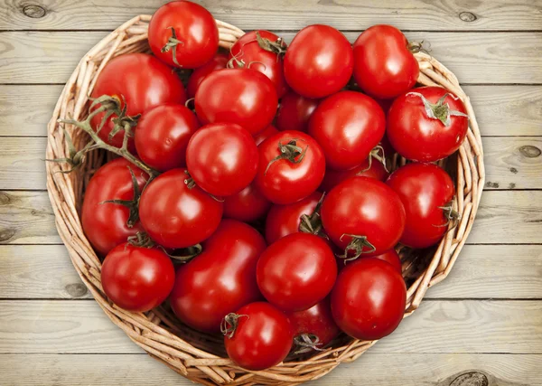 Great assortment of ripe red tomatoes — Stock Photo, Image