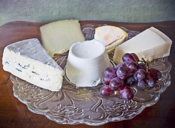 French and Italian cheese assortment