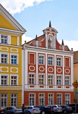 Houses in Landshut, Bavarian city