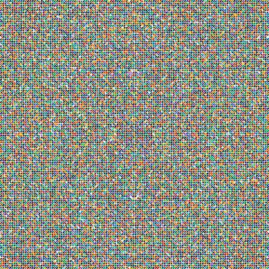Kesintisiz renkli mozaik desen. Küçük kareler koyu arka plan.