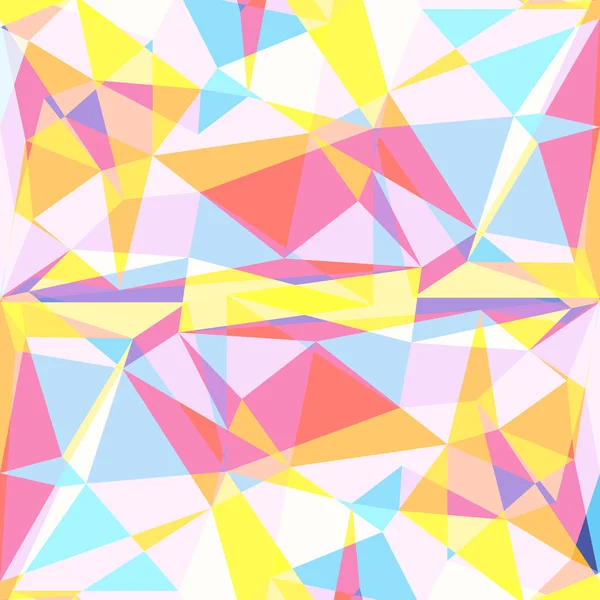 Polygone fond coloré . — Image vectorielle