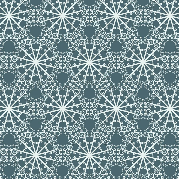 Patrón abstracto sin costuras con adorno geométrico repetitivo en estilo étnico . — Vector de stock