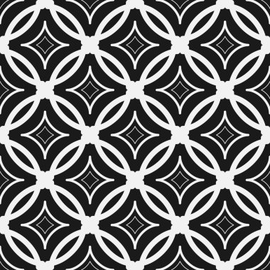 Soyut seamless modeli. Geometrik rhombus içbükey yanlarıyla taşlarla yinelenen.