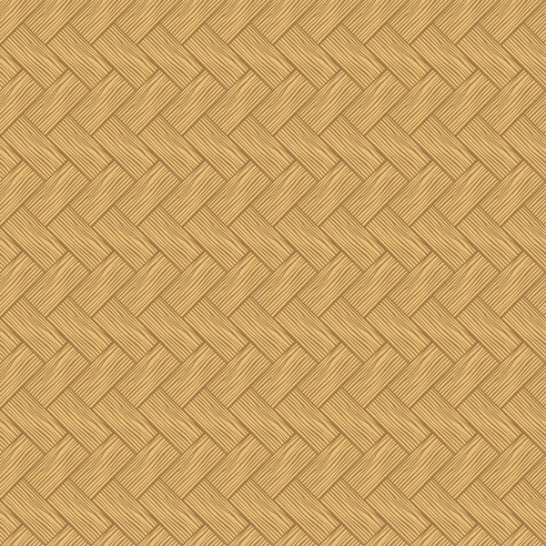 Seamless texture of light wood parquet. — Stock Vector