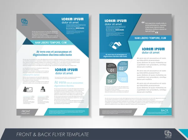 Business flyer sjabloon — Stockvector