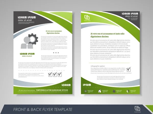 Zakelijke brochure — Stockvector