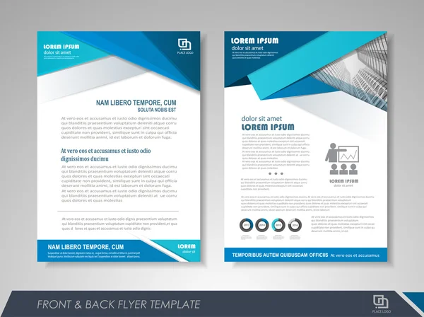 Business brochure sjabloon — Stockvector