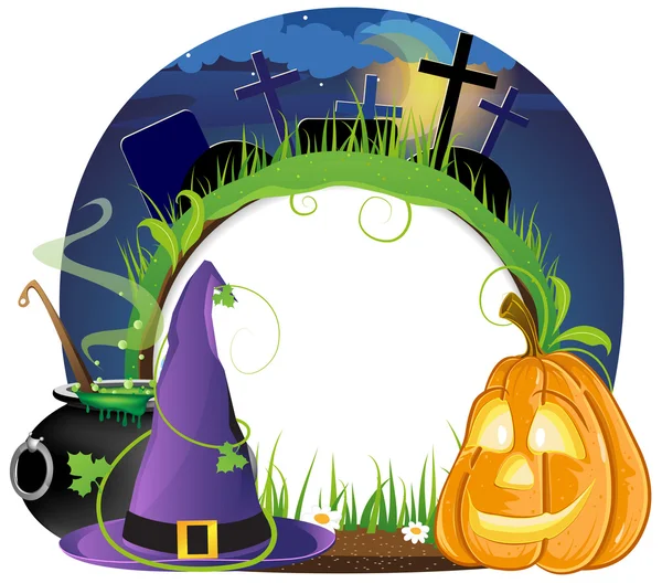 Fundo de Halloween — Vetor de Stock