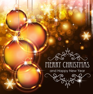 Noel top tatil arka plan üzerinde