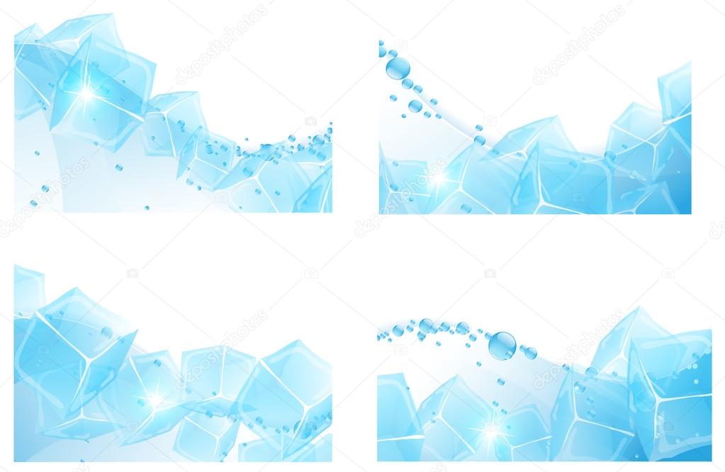 Ice Water Stock Vector Image by ©stekloduv #59636645
