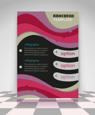 Mor dalgalar el ilanı tasarımı