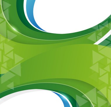 yeşil ve mavi soyut arkaplan