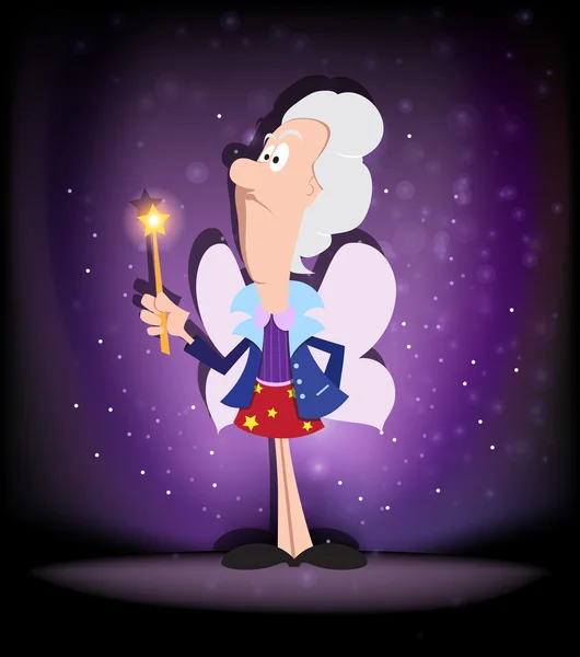 Fairy godmother — Stockvector