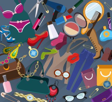 Alışveriş kavramı arka plan