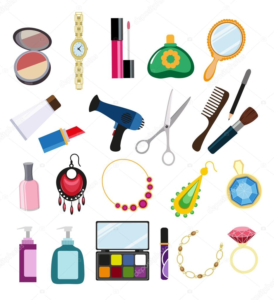 Cosmetics and jewelry