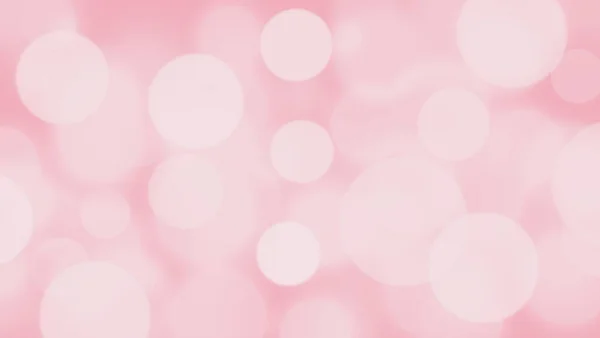 Abstract Pink Background Circle Bokeh Light Blurred Light Glitter Glow — Stock Photo, Image