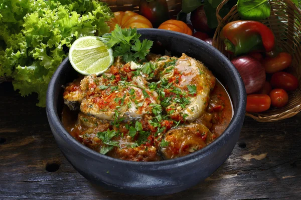 Moqueca, Fish stew — Stock Image Moqueca, Fish stew Stock Photo