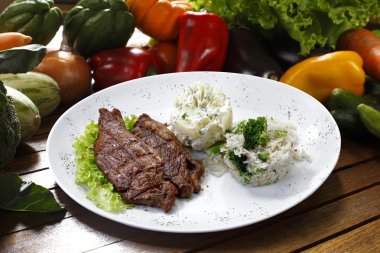 Pirinçli ızgara et.