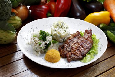 Pirinçli ızgara et.