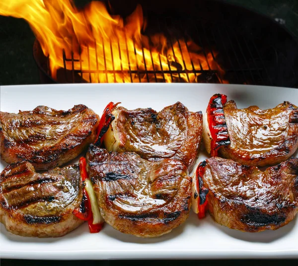 Picanha 伝統的なブラジルの牛肉のカット — ストック写真