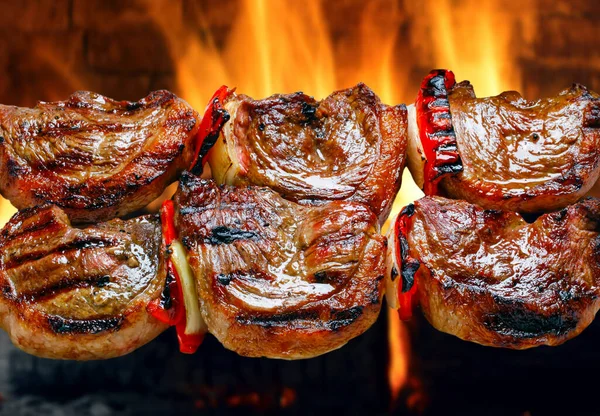 Picanha Corte Tradicional Carne Brasileira — Fotografia de Stock