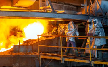 Çelik fabrikası imalatında metalürjik çalışma süreci