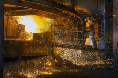 Çelik fabrikası imalatında metalürjik çalışma süreci