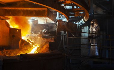 Çelik fabrikası imalatında metalürjik çalışma süreci