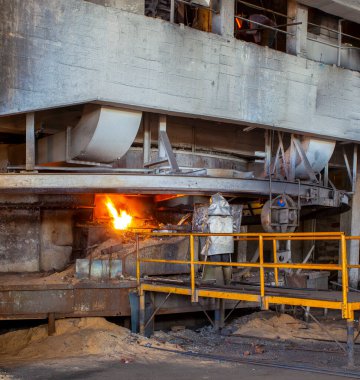 Çelik fabrikası imalatında metalürjik çalışma süreci