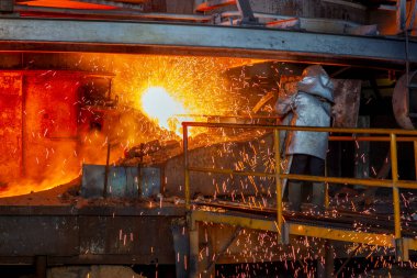 Çelik fabrikası imalatında metalürjik çalışma süreci