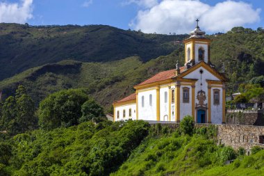 Ouro Preto şehri, Minas Gerais bölgesi, Brezilya