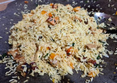 Carreteiro pirinci odun sobasındaki saban diskinde yapıldı.