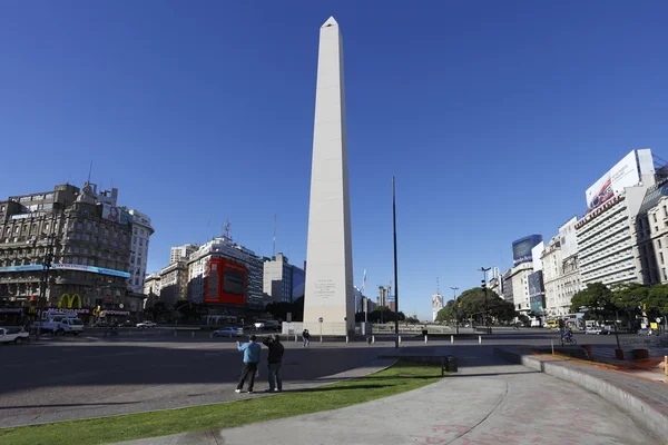 Obelisco Avenida 9 de Julio — Foto de Stock